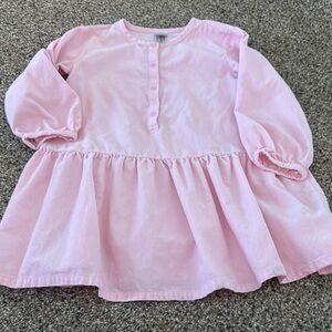 Pink Long Sleeve Kids Top